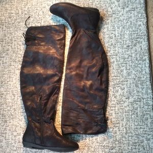 Black Over the Knee Boots